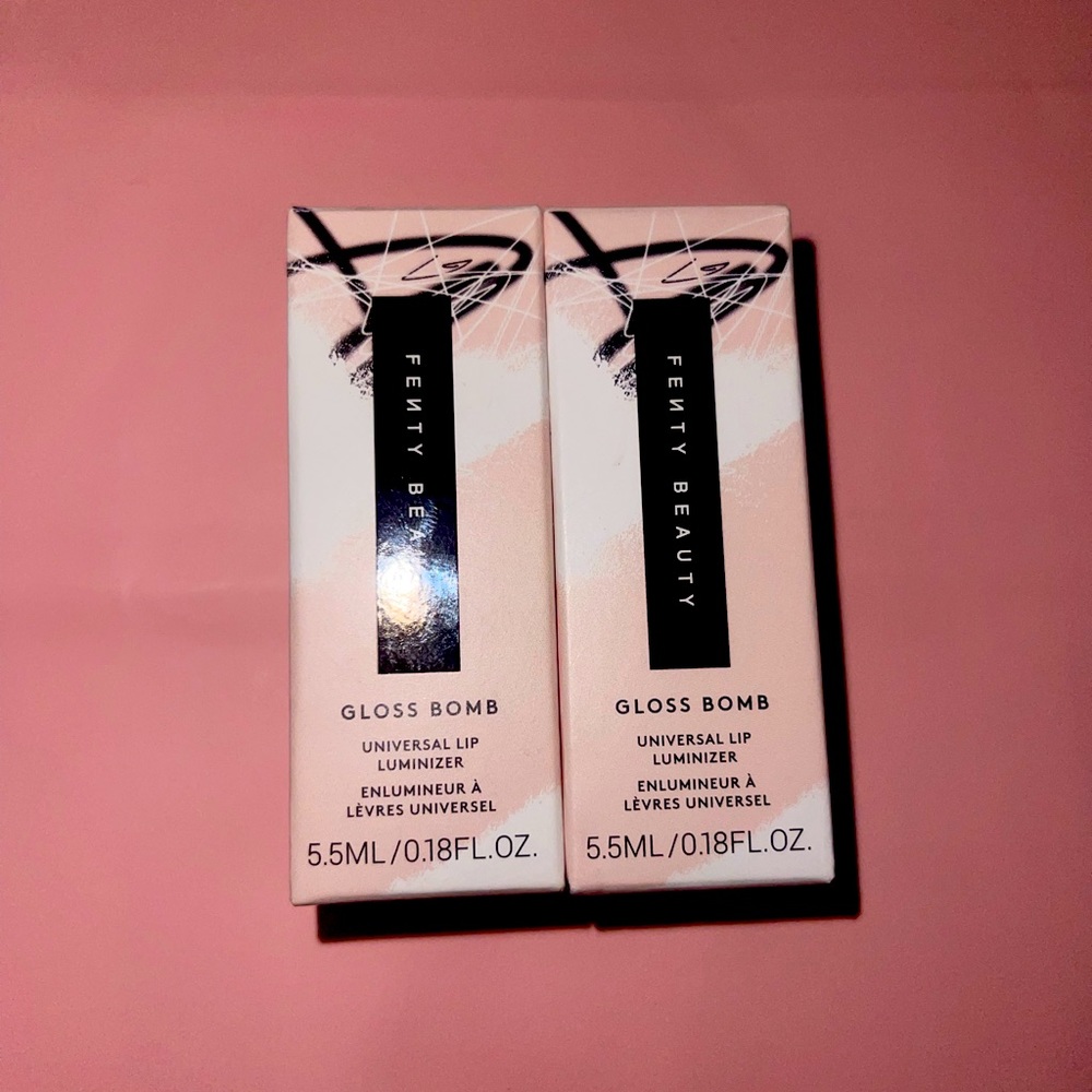 2 fenty gloss and mac lipglass amazing bundle*